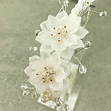 Ozdoby do vlasov - Wedding Sakura Crystals Collection ... čelenka - 11763483_