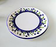 Nádoby - Keramický tanier - plytký - 11763699_