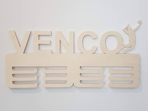 Vešiak na medaily s menom 45cm VOLEJBAL