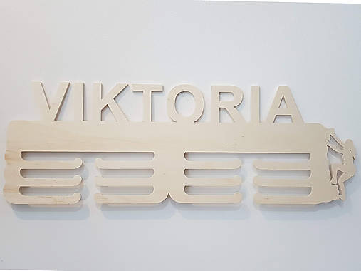 Vešiak na medaily s menom 45cm HOROLEZEC