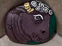 Znamenie zverokruhu býk - originál maľované