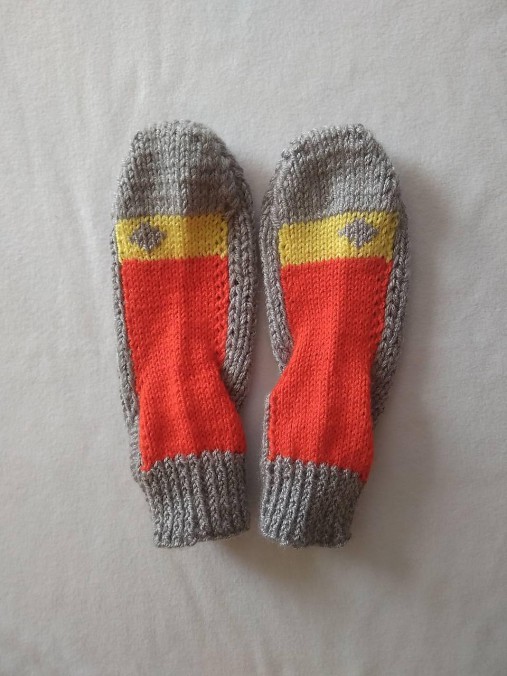 Ponožky - štvorček