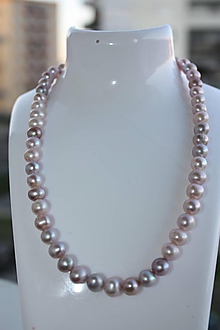 Náhrdelníky - Náhrdelník pravá prírodná perla A kvalita - 11783436_