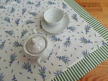 Úžitkový textil - středový ubrus lavender - 11786741_