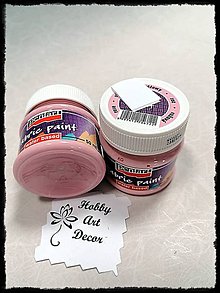 Farby-laky - Farba na textil-ružová - 11787778_