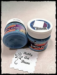 Farby-laky - Farba na textil-čučoriedka - 11787794_