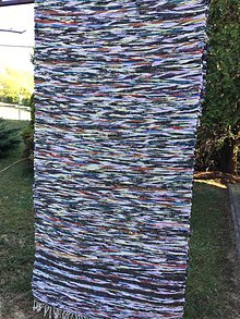 Úžitkový textil - Koberec Pokosená lúka 190x73cm - 11788116_