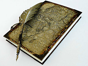 Papiernictvo - Zápisník/Diár cestovateľský,Travelers Diary,Luxusný cestovateľský denník - 11788583_