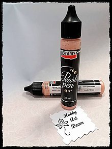 Farby-laky - 3D dekoračné pero-broskyňová - 11792220_
