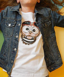 Detské oblečenie - ZĽAVA - Detské tričko s dlhým rukávom - OčiPuči Fillipo - 11795543_