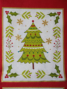 Úžitkový textil - ECO Mikulášske vrecko (Vianočný stromček 1.) - 11793165_