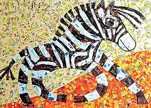 Dobrý obchod - Pohľadnice ZVIERATÁ (Zebra) - 11799310_