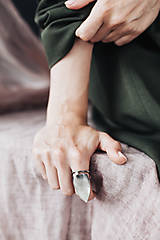Prstene - Výrazný prsten Azure - 11805728_