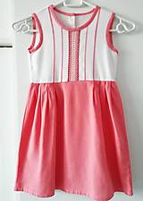 Šaty - Ručne vyšívané detské šaty - 11805717_
