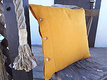 Úžitkový textil - Obliečka na vankúš Perfect Look Orange - 11806417_