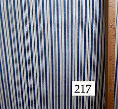 Úžitkový textil - FILKI posteľné návliečky na dvojpaplón (Modrotlačové prúžky 217) - 11807793_