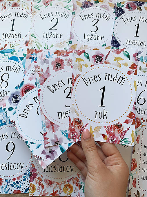 Papiernictvo - Mílnikové kartičky kvetinové - 11822896_