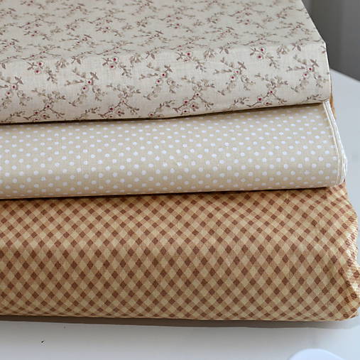 Textil - Béžový balíček. - 11821716_