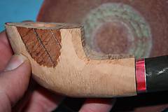 Pánske doplnky - Štýlová fajka z briárového dreva #2010 - 11820751_