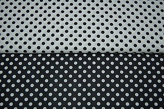 Textil - metráž bodka - výpredaj - 11825477_
