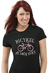 Topy, tričká, tielka - Bicykel je môj svet - 11827009_