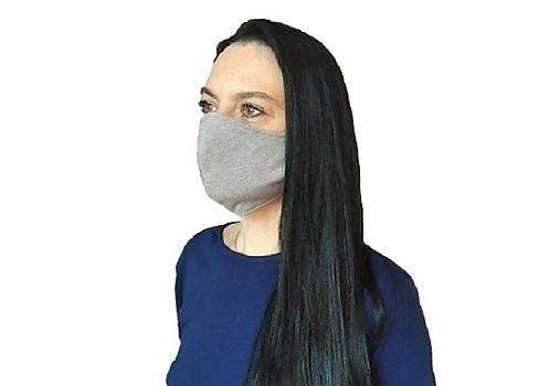  - Rouška unisex - šedý melír - 11829648_