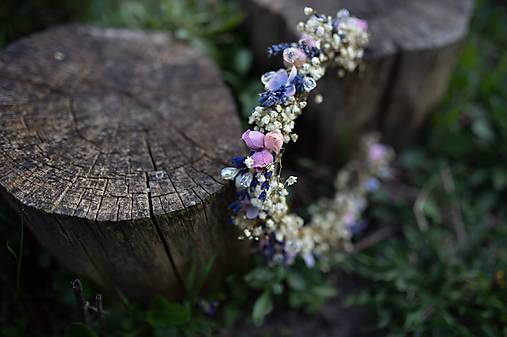 Kvetinový polvenček "levandulové spomienky"