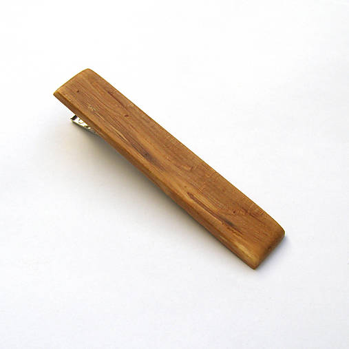 Ozdoby do vlasov - Drevená pinetka do vlasov - špaltovaná buková - 11831773_