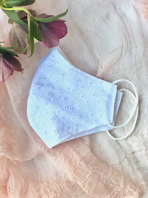 Rúška - Dvojvrstvové rúško "madeira" - 11839773_