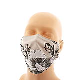 Rúška - Ochranné rúško, dvojvrstvová bavlnená rúška, ochranná maska - 11842060_