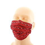 Rúška - Ochranné rúško, dvojvrstvová bavlnená rúška, ochranná maska - 11842350_