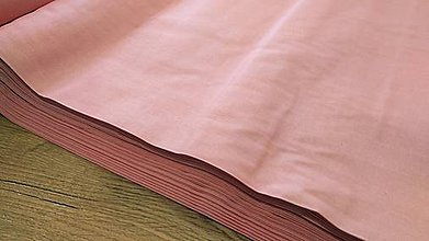 Textil - Bavlnená látka - Červená - cena za 10 centimetrov (Ružová) - 11845164_