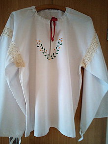 Pánske oblečenie - Pánska košeľa folk - 11850937_