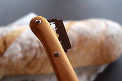 Príbory, varešky, pomôcky - Narezávatko na chlieb (čerešňa) - 11863930_