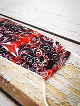 Rúška - Exkluzívne rúško s tvarovateľným plieškom Giron - ružové (Červená) - 11864874_