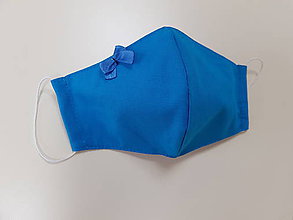 Rúška - Dámske bavlnené dizajnove - sunny (Modre 3) - 11865865_