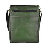 Pánske tašky - Luxusná kožená etua z hovädzej kože, ručne farbená, tmavo zelená farba - 11869396_