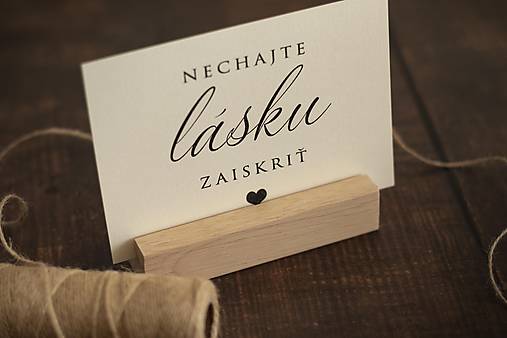 Papiernictvo - Informačná kartička krémová - Prskavky - 11871407_