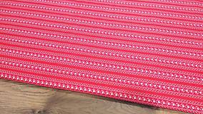 Textil - Bavlnená látka - Kvietky v páse - cena za 10 centimetrov - 11872873_