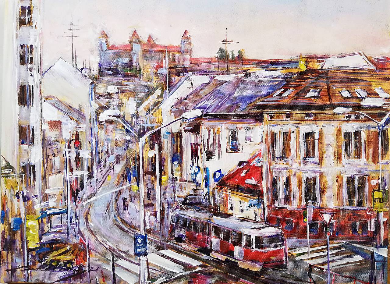 Bratislava - rušný deň