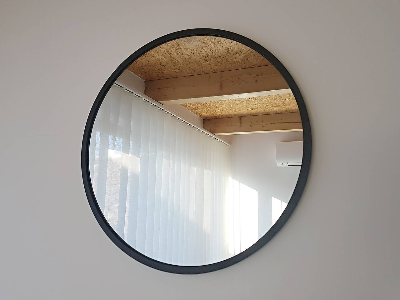 Marc Round Mirror XXL - BLACK / MarcDesignStore - SAShE.sk