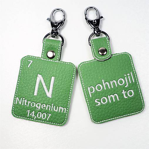  - Kľúčenka prvok N-pohnojil som to (sk) - 11890413_