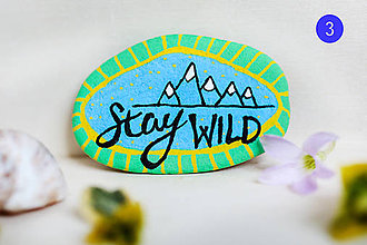 Dekorácie - Stay wild - 11899375_