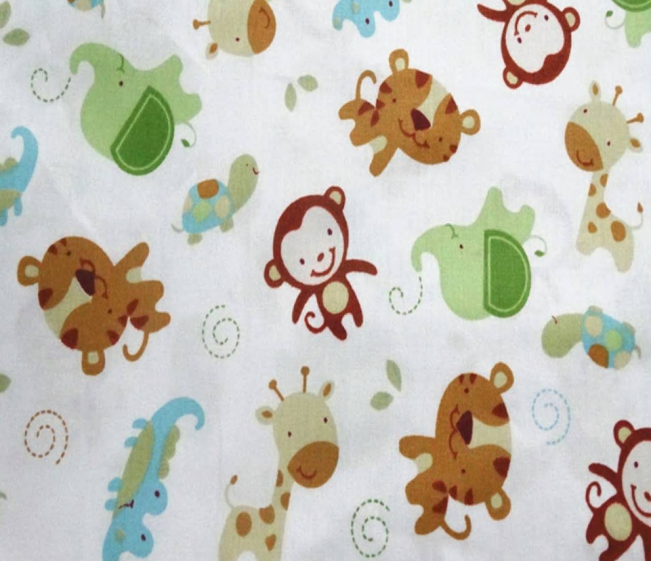 IP114 Látka 100% bavlna 50 x 80 cm / cena za kus (LA101 Opičky)