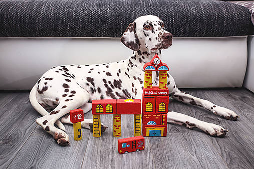 Hračky - Stavebnica HASIČSKÁ STANICA - 11903962_