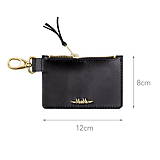 Peňaženky - Kožená mini peňaženka MARATHON (Meď/Bronz) - 11908277_