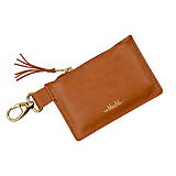 Peňaženky - Kožená mini peňaženka MARATHON (Meď/Bronz) - 11908279_