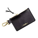 Peňaženky - Kožená mini peňaženka MARATHON (Meď/Bronz) - 11908289_