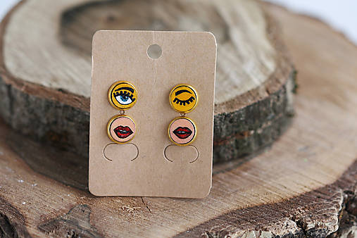 Náušnice - Náušnice - Eyes with Mouth - 11914762_