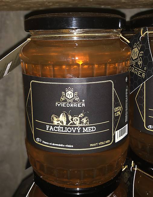 Včelie produkty - Facéliový med 950g - 11915043_